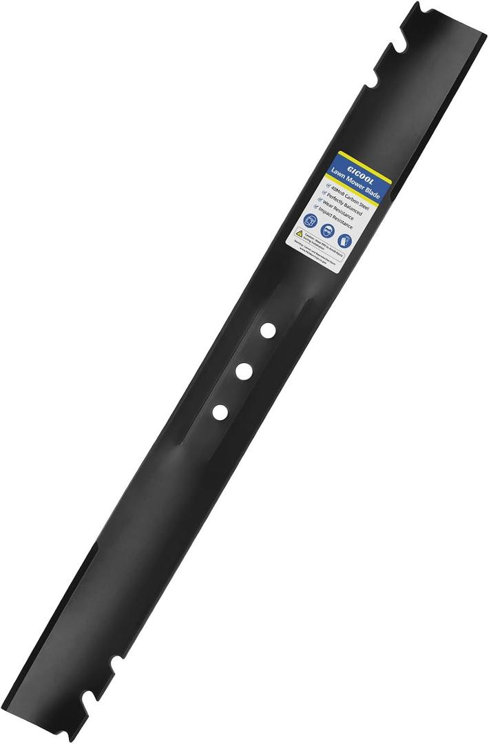 GICOOL 1 Pack 22" Mulching Mower Blade for Toro Recycler & Troy-Bilt, Replaces OEM 131-4547-03, 108-9764-03, 131-4546-03, 104-8697-03, Fits Toro Models 20016 20017 20332 20071 20330C 20065