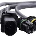 NewYall Left Right Upstream and Downstream Air Fuel Ratio O2 Oxygen Sensor for BMW 128i 135i 528i 323i 325i 325xi 330i 330xi 328i 328xi 335xi 335i 335is 335i 528xi X3 X5 1 Series M