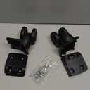 Zoofen Suitcase Wheels Swivel Casters Luggage Wheels Replacement with 4 Screw Holes (W044-B,2 pcs)