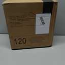 Amazon Basics Carbon Odor-Control Dog and Puppy Pee Pads, 5-Layer Leak-Proof Super Absorbent, Quick-Dry Surface, Potty Training, Regular (22x22"), 120 Count, Gray