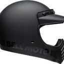 BELL Moto-3 Helmet (Matte/Gloss Black Classic - Large)