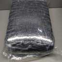 LPMOERA Bean Bag Chair Memory Foam Bean Bag Chairs for Kids/Teens with Filling Round Kids Bean Bag Chair for Living Room Bedroom College Dorm Reading Chair (Black)