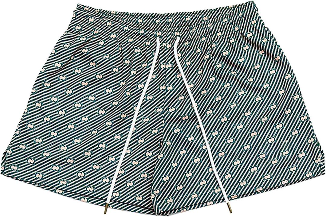 BOOMLEMON Mens Mesh Graphic Print Shorts Casual Workout Cool Shorts Gym Basketball Running Short Pants