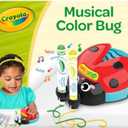 Crayola Musical Color Bug, Toddler Sensory Toy, Ladybug Toy for Kids, Arts & Crafts, Gifts for Toddlers, Ages 2-4 Years Old 