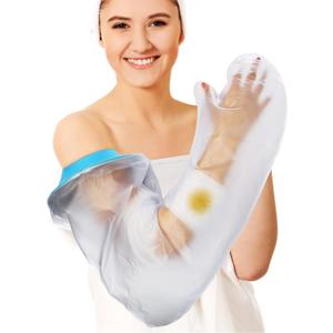 Asunby Cast Covers for Shower Arm Adult Waterproof,Reusable Full Cast Protector for Bandage,Hand,Wrist,Elbow,Soft Comfortable Showering Sleeve Bag to Keep Wounds Dry,After Surgery Gifts