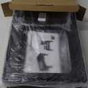 URPOWER 2-in-1 Elevated Dog Bowls 4 Height Adjustable Raised Dog Bowls with No Spill Water Bowl and Stainless Steel Food Bowl Non-Slip Stand for Small Medium Large Dogs, Black 