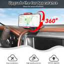 Multi-Mount Dash Phone Holder Fit for 2014-2018 Chevy Silverado & for GMC Sierra Black