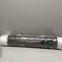 DEWEL Drawing Tube Blueprint Case Telescoping Art Tube Expands from 30to 52, Large Plastic Black Fishing Rods Storage Tube Waterproof and Light Resistant Poster Tube with Strap (XL Size)