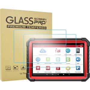 2PCS Tempered Glass Screen Protector for LAUNCH X431 PRO3S+ Elite (Sized 222mm x 140.5mm) 2.5D Curved Edge