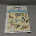 Babebay Disposable Placemats for Baby, 60 Pack Sticky Toddler Placemat for Restaurants, Dining Table, Party, Travel, 12" x 18" with 3 Designs