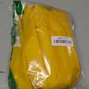 2 Panels Yellow Backdrop Curtain, 10 x 10 Feet Satin Background Curtains for Parties, Weddings, Baby Showers, Halloween, Christmas Birthday Party Photoshoot Backdrop Curtains Decorations