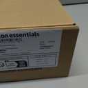 Amazon Essentials Women's Flatform Thong Sandals (8, White Faux Leather)