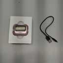 PAXA Clip On Open Ear Earbuds Wireless Bluetooth 5.4, Clip On Earbuds with LCD Touchscreen, Lightweight Comfort Open Ear Headphones for Sports, Fitness, and Workouts, Rose Gold M100