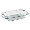 Pyrex Easy Grab Oblong, Clear, Medium