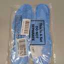 Sintege 3 Pairs Breathable Shoe Insoles Inserts Soft Cushioning Double-Layer Latex Foam Perforated Replacement Insoles for Men 7-11 Woman 2-8(White)