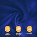 BRILLMAX 6 Pack Navy Blue Tablecloths 90 x 156 Inch for 8ft Rectangle Tables - 150 GSM Polyester Fabric, Floor Length Drop, Water, Stain & Wrinkle Resistant Cloth Cover for Wedding Reception Banquet