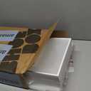 SEE SPRING X-Large Shoe Storage Box Fit Size 11, Clear Plastic Stackable Shoe Organizer for Closet, Space Saving Foldable Shoe Rack Sneaker Container Bin Holder, 12 Pack Clear