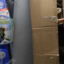 Geospace Winter Fun Ski Skate, Foldable Snow Scooter, Ski Skooter, Snow Sled, and Kids Snowboard with LED Light  Multi-Purpose Portable Sandboard, Snow Skate, and Kids/Teenager Sled for All Ages (Blue)