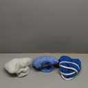 IOSUA 9 to 10 Inches 9Pcs Buffer Waxers Bonnet Set Polishing Pads Car Wax Cover Kit - 4 Microfiber, 3 Coral Fleece, 2 Woolen, for Orbital Buffer Polisher