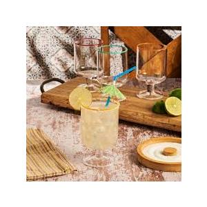 Infuse 4Pc Stackable Glass Goblet Set