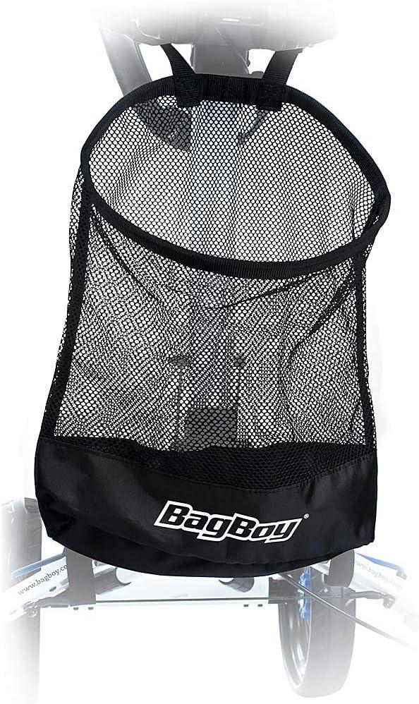 Bag Boy unisex adult Black Cart Storage Basket, Black, One Size US