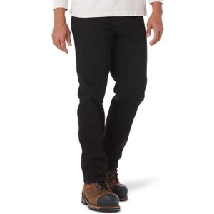 Rustler Men's Classic Regular Fit (32W x 32L, Coal Black)