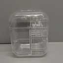 Clear Acrylic Pen Organizer, Desktop Storage Box with Multiple Compartments, Makeup Brush Storage Organizer for Office School Home Supplies