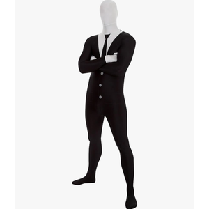 Morphsuits Men's Zalgo Monster Adult Fun Costume, Slenderman, X-Large