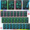 Zhehao 42 Pack Mini LCD Writing Tablet for Kids 4.5 Inch Reusable Doodle Boards Toddler Electronic Drawing Pad Back to School Gift Erasable Educational Tools Girls Boys Birthday Party Favor