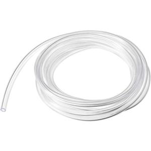 Uxcell PVC Hose Tube, 4mm(0.15") ID x 6mm(0.23") OD 3 Meter 9.8ft Clear Vinyl Tubing, Plastic Flexible Water Pipe