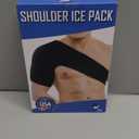 Fittest Pro Shoulder Ice Pack Wrap, HSA or FSA Eligible, Reusable Cold Therapy Wrap for Tendonitis, Swelling, Rotator Cuff, and Recovery