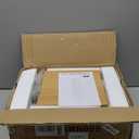 TUTOTAK Narrow Bookshelf, 8-Tier Bookcase, Spine Book Shelf for Small Space, Corner Standing Shelf for Living Room, Office, Study, Entryway, Natural BS06BN008