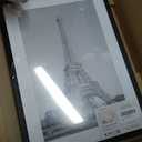 upsimples 14x20 Picture Frame, Display Pictures 11x17 with Mat or 14 x 20 Without, Wall Hanging Poster Frames, Black, 1 Pack