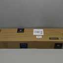 Dark Blue Floating Shelves 36 Inch, Solid Wooden Wall Shelves Set of 2, Rustic Floating Wall Shelves for Decor & Storage for Living Room Bedroom Bathroom