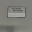 JW Magnetic Badge Holder - Pack of 2 - for Jehovah's Witnesses Convention