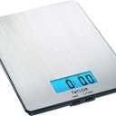 Taylor 11lb Stainless Steel Digital Kitchen Scale, Ultra-Thin, Silver