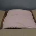 CozyLux Full Size Comforter Sets with Sheets 7 Pieces, Blush Pink Seersucker Bed in a Bag Textured Luxury Soft Bedding Sets with Down Alternative Comforter, Sheets, Pillowcases & Shams for All Seasons