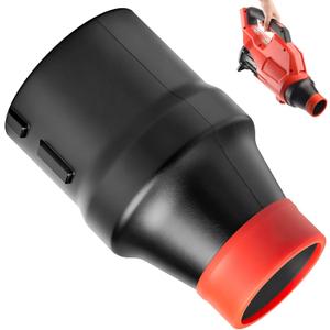 Car Drying Nozzle for 18V Leaf Blower of 8" Long Car Drying Blowpipe, Fits 2724-20 & 2728-20 with Red Soft Tip Cover