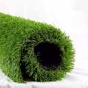 Realistic Deluxe Artificial Grass Synthetic Thick Lawn Turf Carpet (7 FT x 15 FT (105 Square FT)