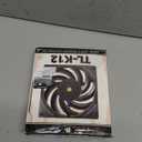 Thermalright TL-K12 Computer Case CPU Cooler 120mm, PWM Silent With 2150RPM Speed, Black Cooling Fan
