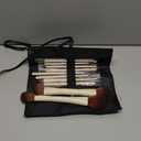 Makeup Brush Set 10pc, Dual-Ended Makeup Brushes For Bronzer, Contour, Eyeshadow, Blush, Concealer & Foundation Application (Ceamy)