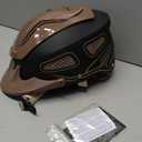 DOT Approved Motorcycle Half Helmet, Unisex Adult Half Shell Helmet, Fits Head Circumference 20.47–25.19 Inches, for Motorcycle, Scooter, All Season Use, 20.47in-25.19"