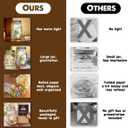 Christian Gift Bible Verse Jar with LED Light  92 Inspirational Scriptures for Women, Faith & Prayer Keepsake, Read Me When Notes, Christmas & Family Encouragement Gift