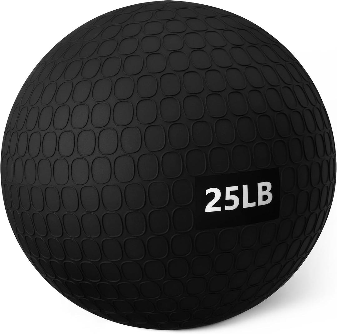 Amazon Basics Slam Medicine Balls for Exercise, 25lb