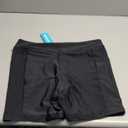 JOYBIK Women's 5" High Waisted Boyshort Swim Board Shorts Swimsuits Bottoms (XX-Large, Black(w/Pocket))