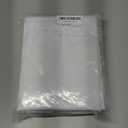 4 Pack Square Table Cloth 52x52 Inch White Tablecloth Machine Washable Fabric Polyester Table Cover for Dining, Buffet Parties, Picnic, Events, Weddings and Restaurants White