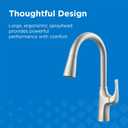 Gerber Pilsen Pull-Down Kitchen Faucet, Stainless Steel