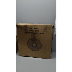 18 Inch Wall Mount Fan with Remote Control Wall Mounted Oscillating Fan with 3 Speed Settings, Adjustable Tilt and Timing for Bedroom 18in Metal Fans Blade Blue, 1 Pack