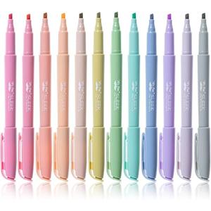 Mr. Pen- Highlighters, 12 Pack, Chisel Tip, Multi Colors, Highlighters Assorted Colors