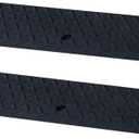 Curb Ramp 2" Rise Rubber Curb Ramps for Driveway Curb Ramps for Sidewalks Car Ramps Door Threshold Ramp Shed Ramps for Riding Mower 7000 LB Capacity